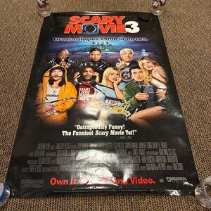 Vintage Watchmen Tales Black Freighter Large Poster Original Movie Poster Used